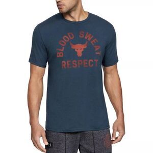 Under Armour UA Project Rock Blood Sweat Respect Shirt Men's S
